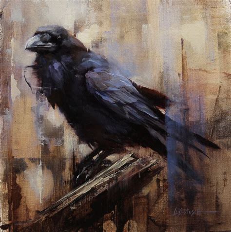 Art & Collectibles Crow Painting Raven Art Crow Art Crow Art Print Raven Painting Crow Print ...