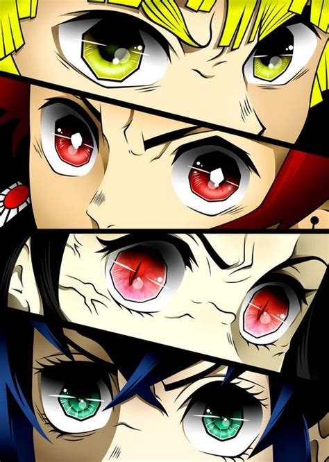 Best Anime Characters Eyes Samurai - Cool Posters For All - Digital Art & AI, Entertainment ...