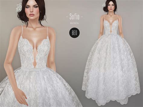 Pin by shani Ashkenazi on Beautiful Wedding Dresses | Sims 4 wedding dress, Sims 4 dresses ...