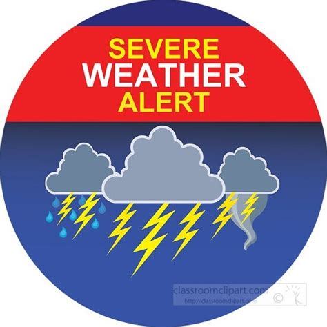 Weather Clipart-severe weather alert lightning thunder tornado clipart