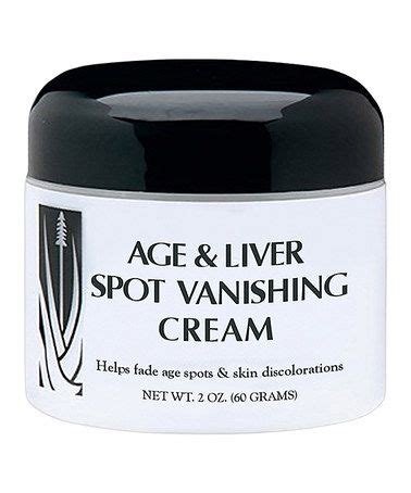 Age & Liver Spot Vanishing Cream | Liver spot, Spot fade cream, Spot cream