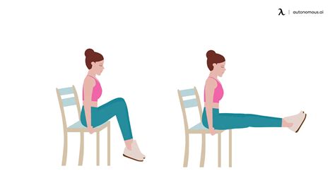 Seated Leg Exercises For Seniors With Pictures | Elcho Table