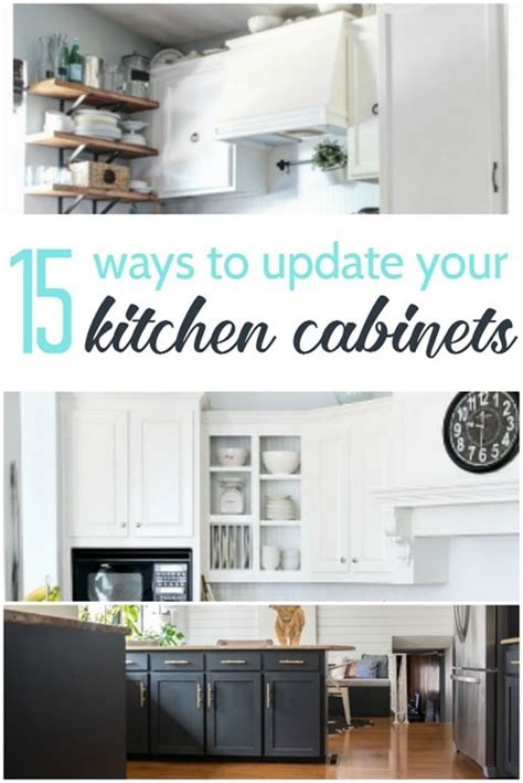 15 Amazing Ways to Redo Kitchen Cabinets - Lovely Etc.