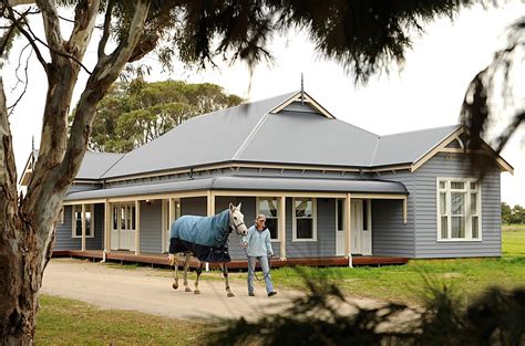 Wide verandah to provide shelter from the long hot summer days.The verandah was an integral par ...