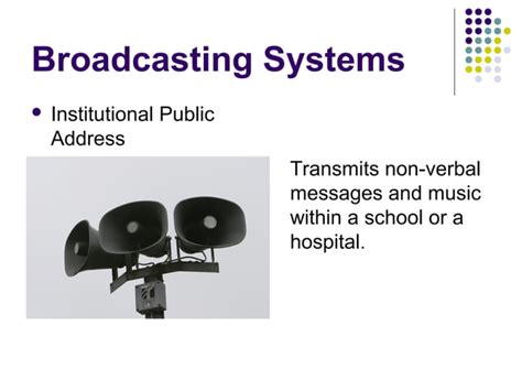 Principles of broadcasting