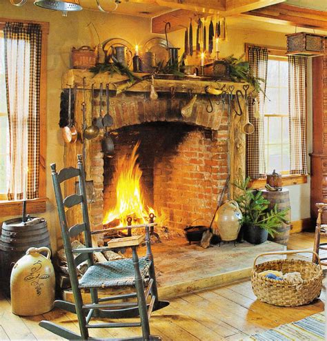 Pin by Christian Huisbauer on Primitive Decorating II | Country house decor, Old fireplace ...