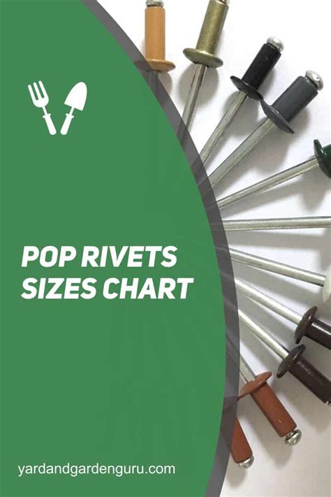 Pop Rivets Sizes Chart at Rafael Williams blog