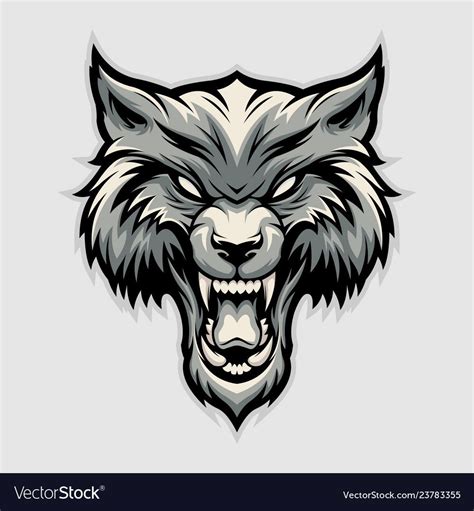 Angry Wolf Logo Design