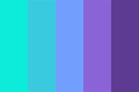 Blue Purple Color Palette