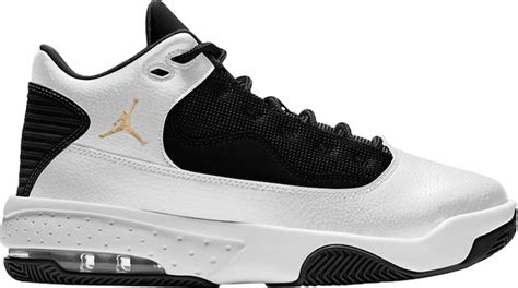 Air Jordan Max Aura 2 'White Black Gold' (GS) - CN8094-107 - Novelship