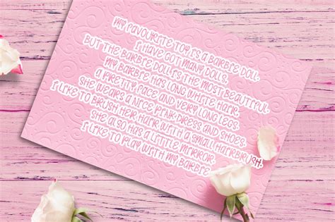 PinkBarbie Windows font - free for Personal