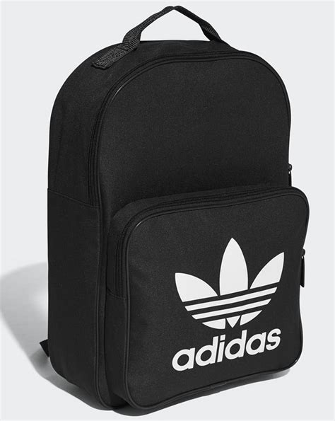 Adidas Originals Classic Trefoil Backpack Black, Padded, Laptop Pocket