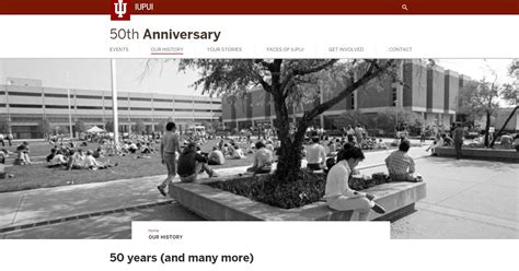 College History Garden: IUPUI Celebrates 50th Anniversary of Founding