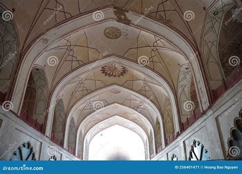 Architecture of Red Fort in New Delhi, India Stock Image - Image of archway, door: 256401471