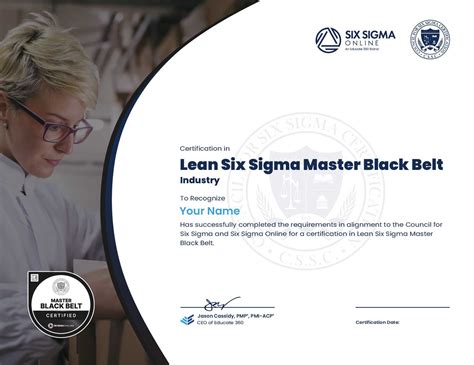 Lean Six Sigma Master Black Belt Certification - Six Sigma Online