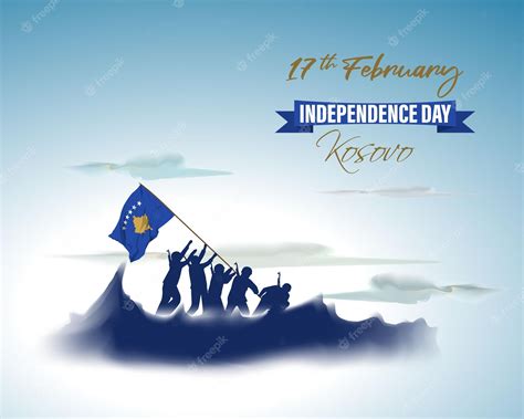 Premium Vector | Vector illustration for kosovo independence day