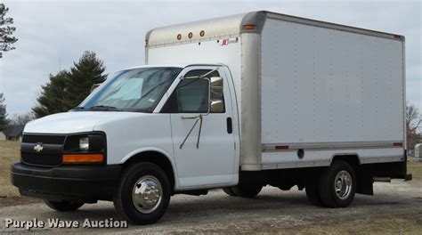 2017 Chevy Express 3500 Box Truck