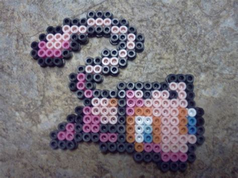 Perler Bead Mew by bkknoll on DeviantArt