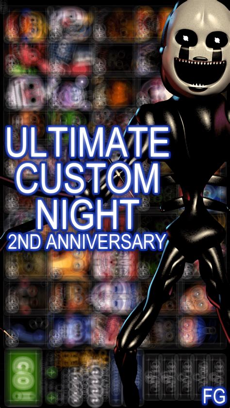 Ultimate Custom Night 2nd Anniversary! Probably the FNaF game I've played the most! Model by ...