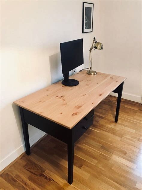 IKEA Desk – black and wood - Arkelstorp | in Kings Cross, London | Gumtree