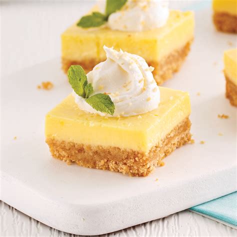 Lemon Squares - 5 ingredients 15 minutes