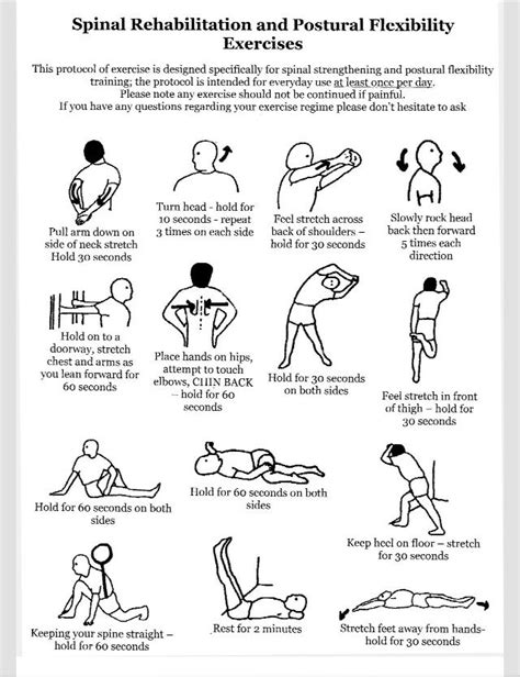 Back and Posture Exercises Scoliosis Exercises, Stretching Exercises, Back Exercises, Posture ...