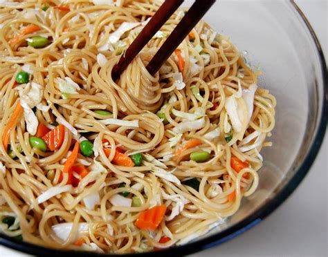 Cold Asian Noodle Salad | Cooking Mamas