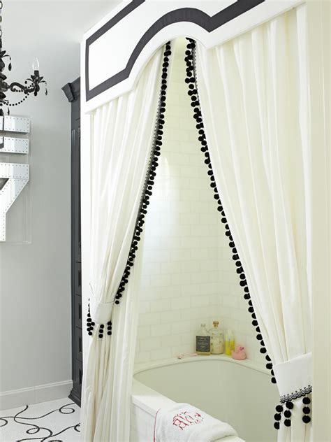 Decorating ideas for adding color to your home (With images) | Shower curtain with valance ...