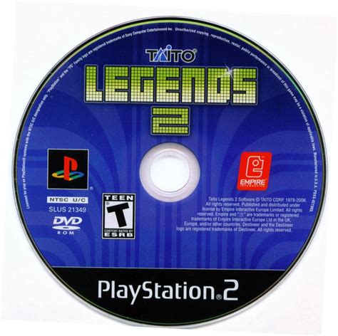 Taito Legends 2 cover or packaging material - MobyGames