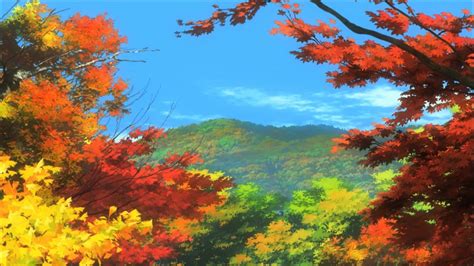 Anime Scenery Wallpaper Fall - Anime Wallpaper HD