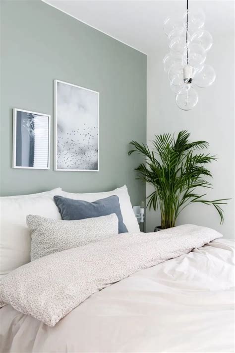 Relaxing Mint Green Bedroom - Emily May Designs