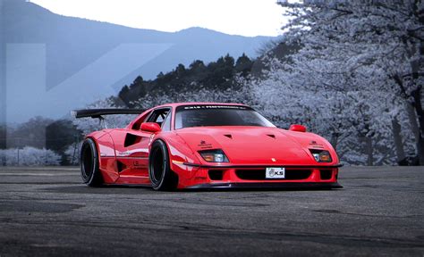 Liberty walk LB Performance Ferrari F40 [1900x1156] : r/CGCarPorn