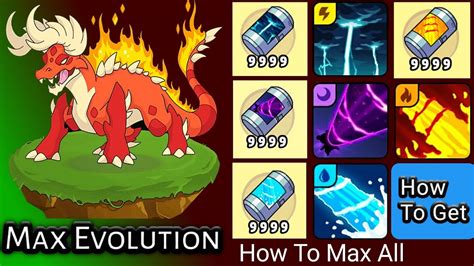 How To Max Evolution All Dragons Legendary In Dynamons World Game Android - YouTube