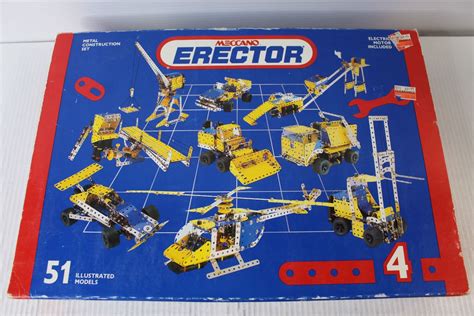 Meccano Erector Set In Box With Instructions - Bodnarus Auctioneering