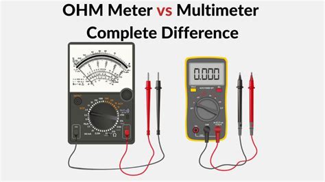 Ohmmeter vs Multimeter: Which Do You Really Need?