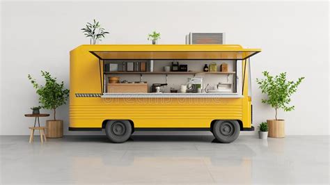 Food truck on the street stock photo. Image of truck - 304058248