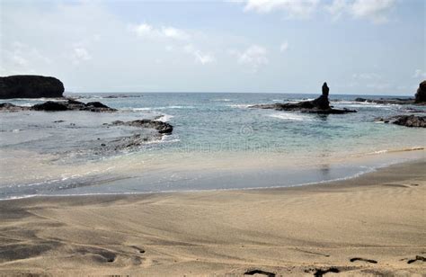 Tranquil beach in Djeu stock photo. Image of island, sand - 58344276