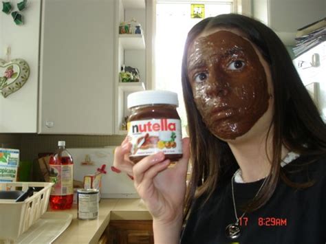 Nutella face mask | t3hwin.com