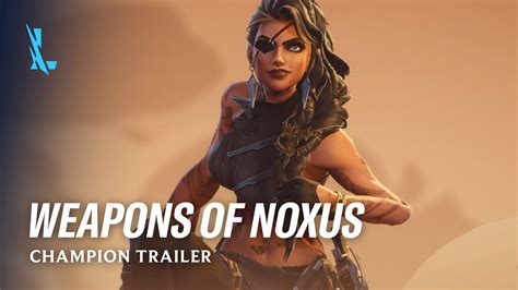 Weapons of Noxus | Champion Trailer - League of Legends: Wild Rift ...