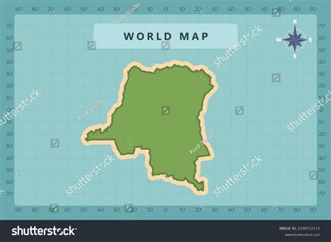 Dr Congo Map World Map International Stock Vector (Royalty Free) 2198722171 | Shutterstock