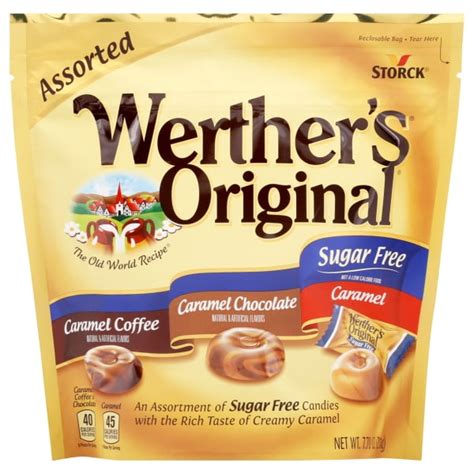 Werther's Original Sugar Free Assorted Flavors Bag, 7.7 Oz - Walmart.com - Walmart.com