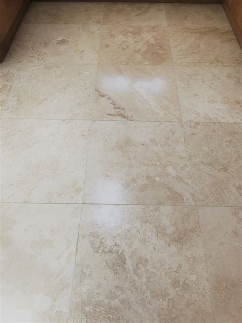 Travertine Floor Cleaning Polishing Gallery | Absolute Stone Care