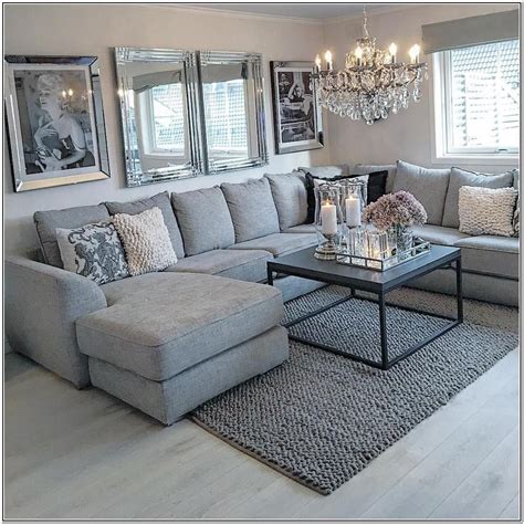 Grey Modern Living Room Sofa Set - Home Design : Home Design Ideas #AGzbNw57zV