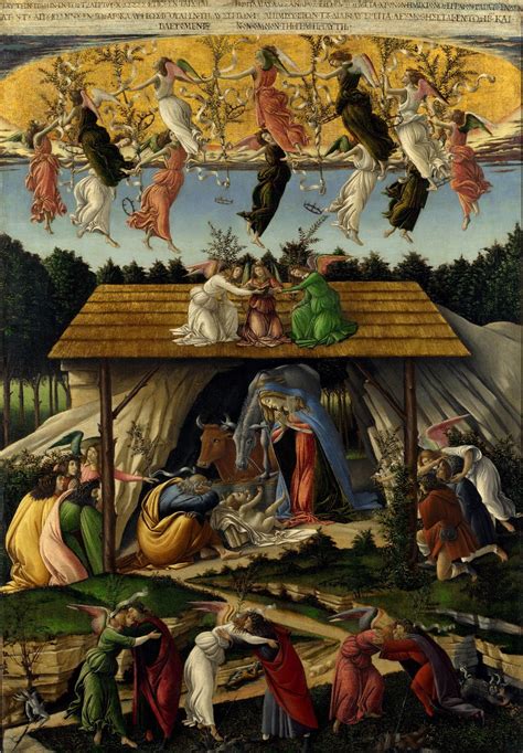 Sandro Botticelli: The Mystical Nativity (1500-1501)