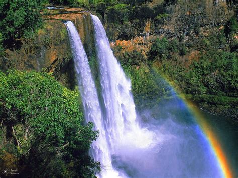 🔥 [50+] Desktop Wallpapers Waterfalls with Rainbow | WallpaperSafari