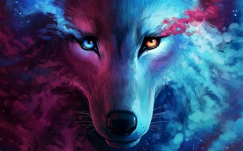 Wolf , Art, Fantasy Art, Eyes, Wild Animal • For You, mystical wolf HD wallpaper | Pxfuel