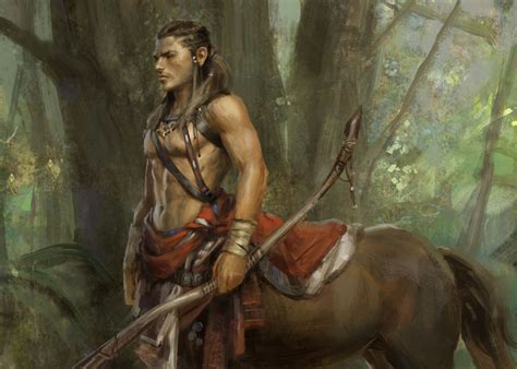 ArtStation - - Centaur -, Gal Or | Centaur, Fantasy art men, Creature artwork