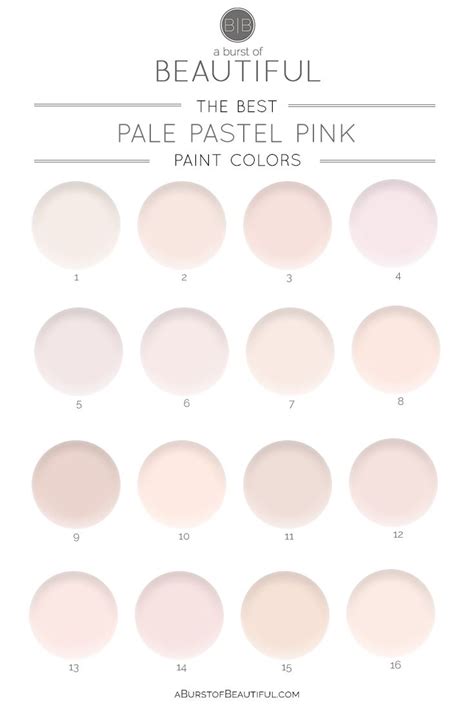 The best blush pink paint colors orc week 2 – Artofit