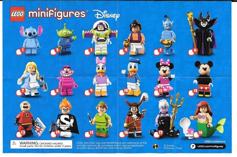 The Minifigure Collector: Lego Minifigures Disney Series Rarity Guide.