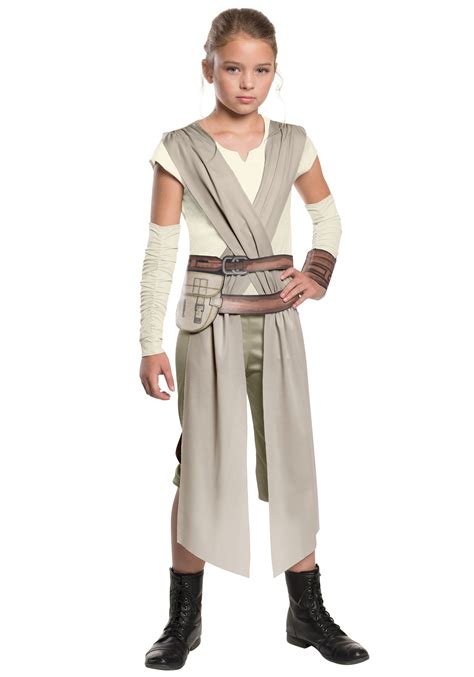 Child Classic Star Wars The Force Awakens Rey Costume